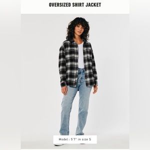 Oversized Shirt Jacket